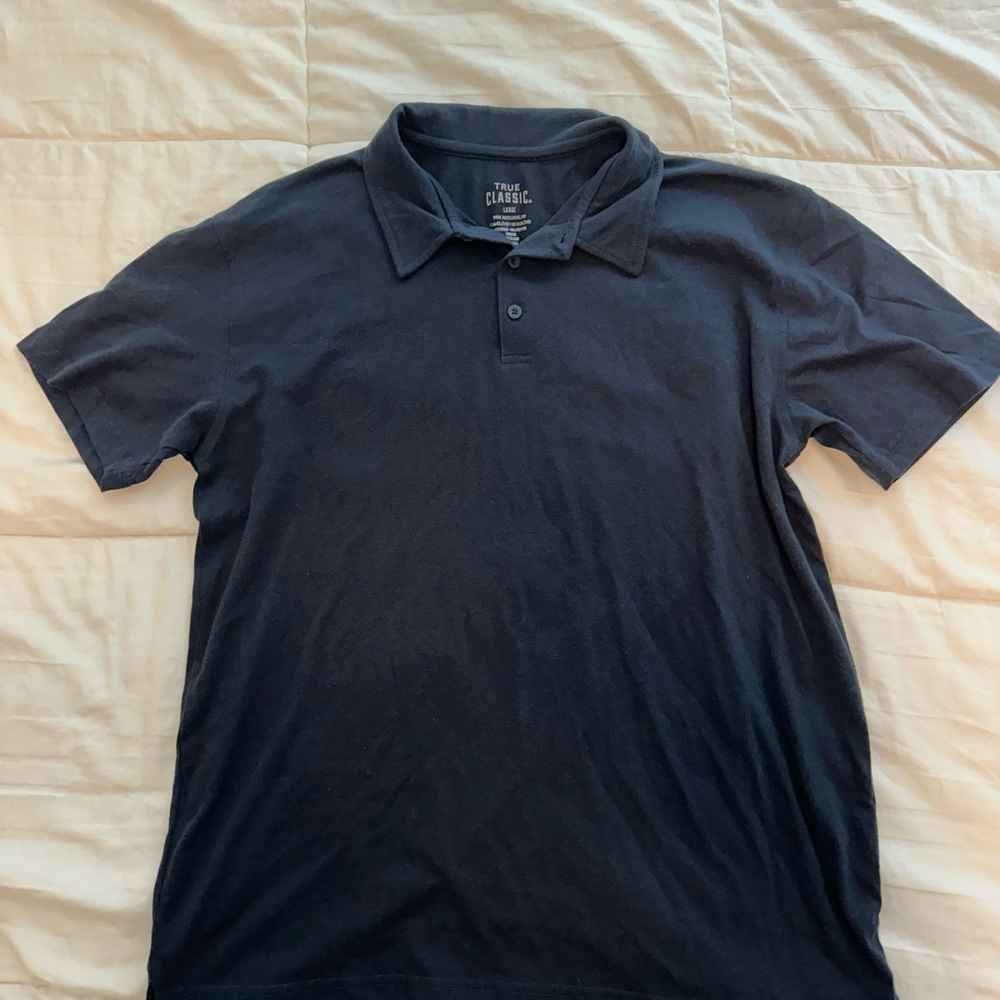 True Classic Navy Men’s Polo Shirt